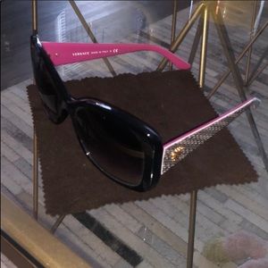 Versace Glasses barley warn.